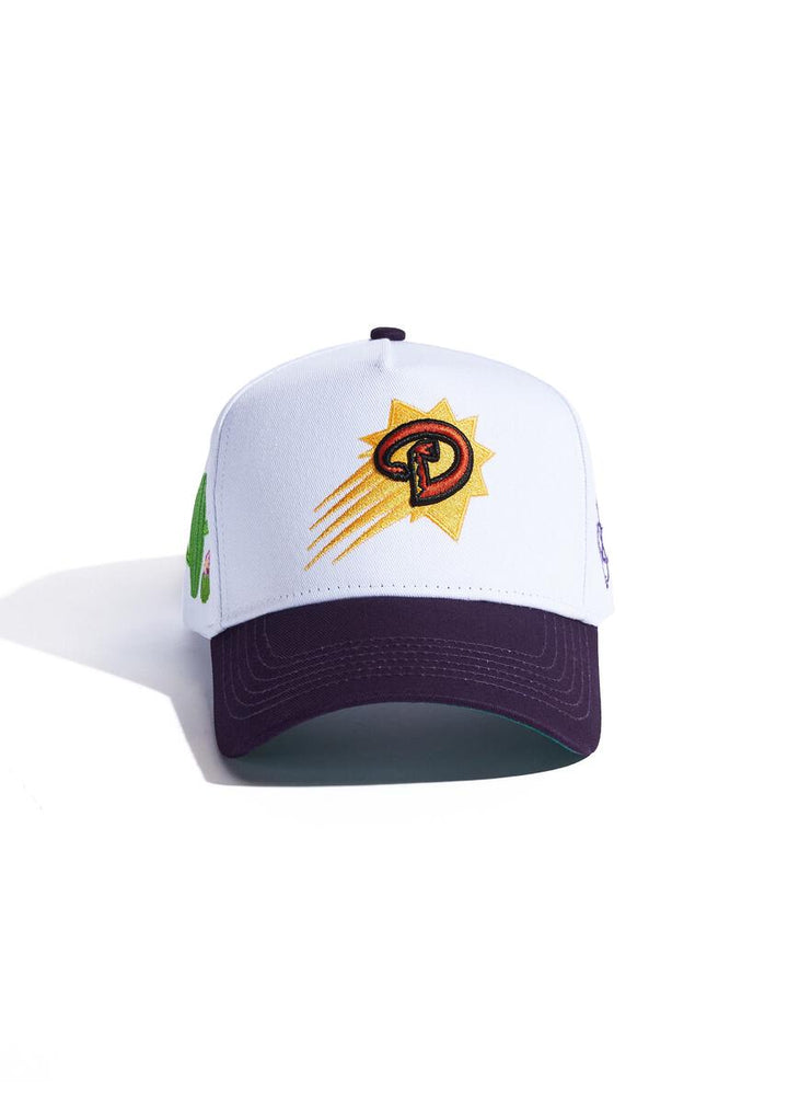 Reference Sunbacks - White/Purple