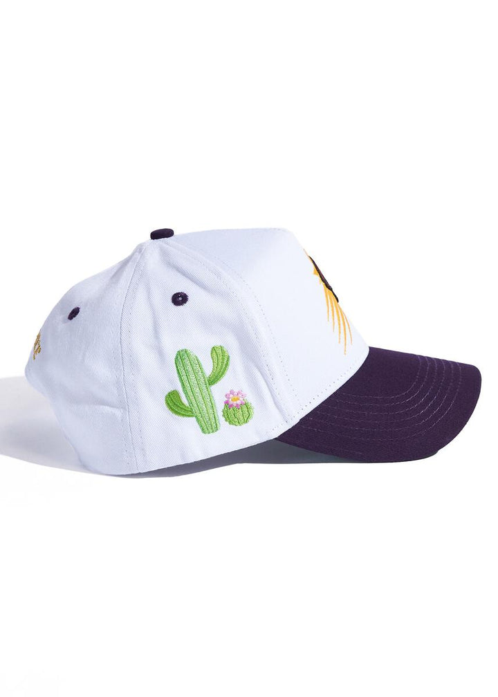 Reference Sunbacks - White/Purple