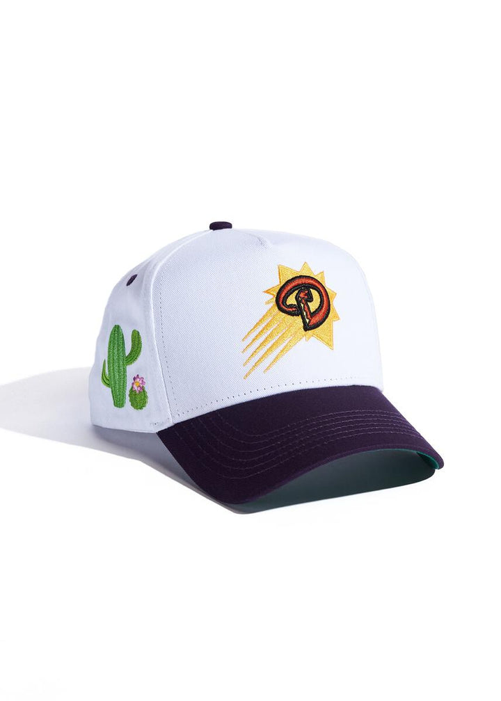 Reference Sunbacks - White/Purple