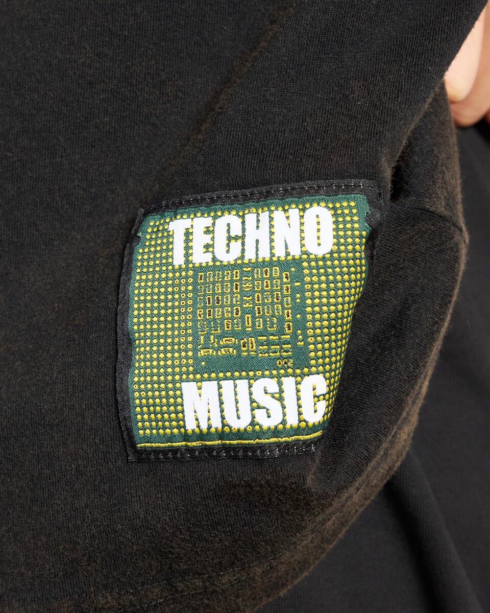 PLEASURES TECHNO RAGLAN LONG SLEEVE - BLACK