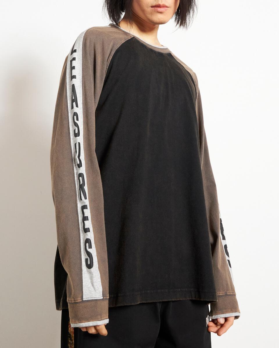 PLEASURES TECHNO RAGLAN LONG SLEEVE - BLACK