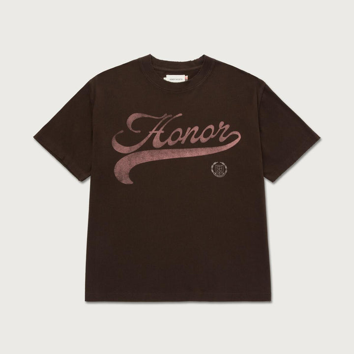 Honor The Gift Holiday Script S/S Tee - Black