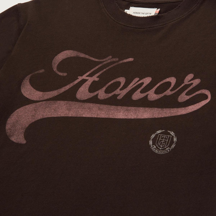 Honor The Gift Holiday Script S/S Tee - Black