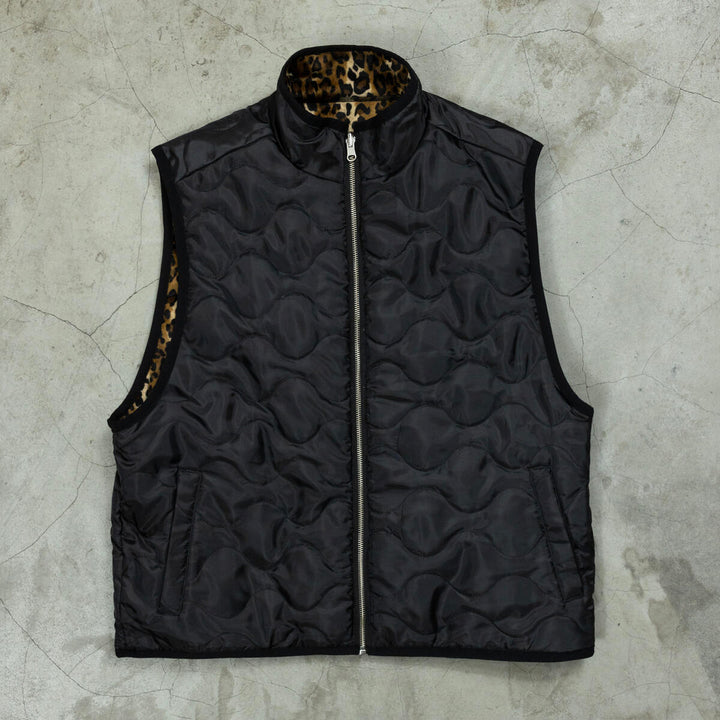 PLEASURES FELIS REVERSIBLE VEST - GOLD