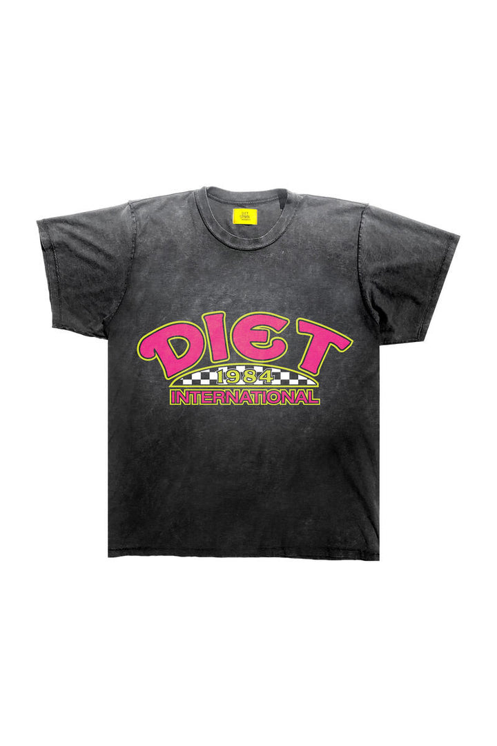 Diet Starts Monday Diet INTL Tee - Vintage Black/Pink