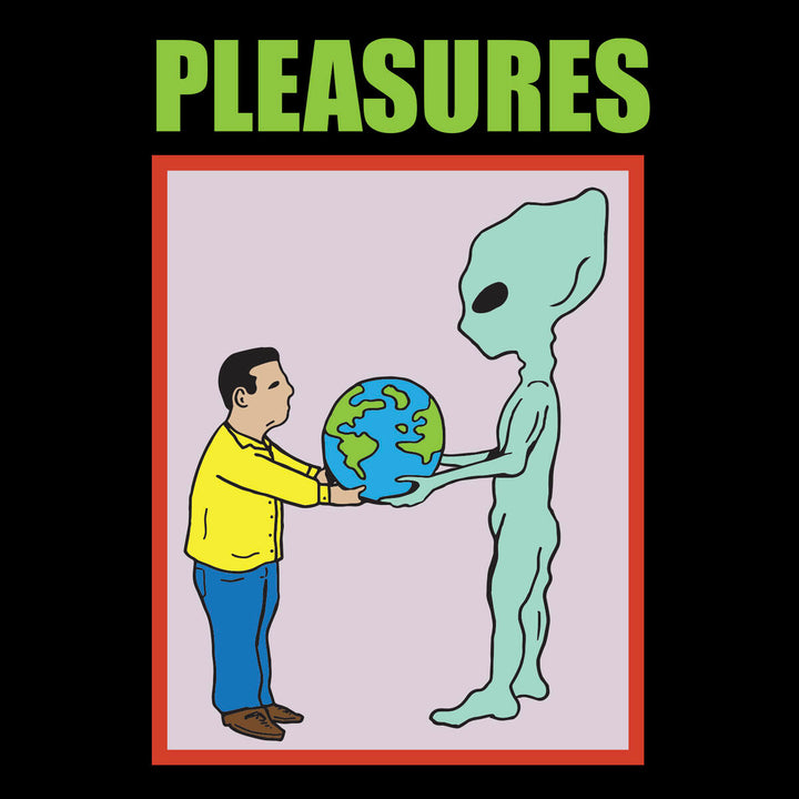 PLEASURES GIFT T-SHIRT - BLACK