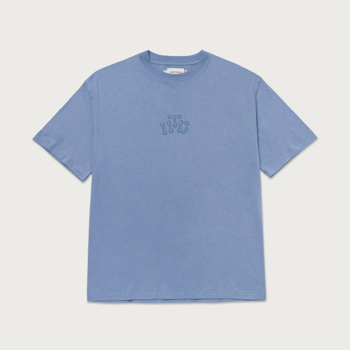Honor The Gift HTG Embroidery Logo SS Tee - Blue