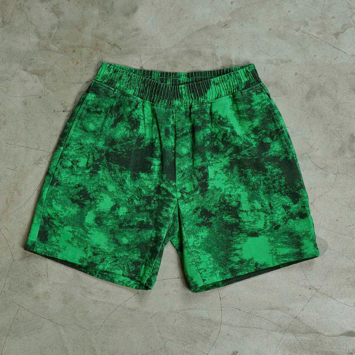PLEASURES CYCLONE SHORTS - GREEN