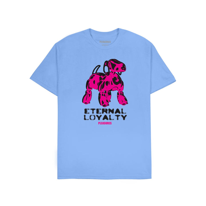 PLEASURES ETERNAL T-SHIRT - CAROLINA BLUE