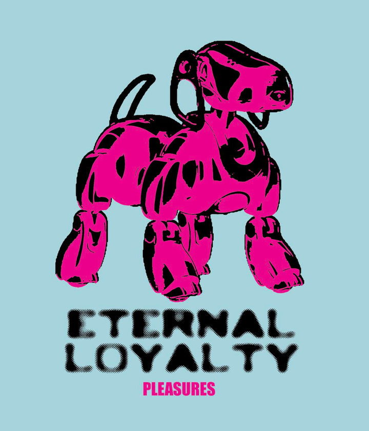 PLEASURES ETERNAL T-SHIRT - CAROLINA BLUE