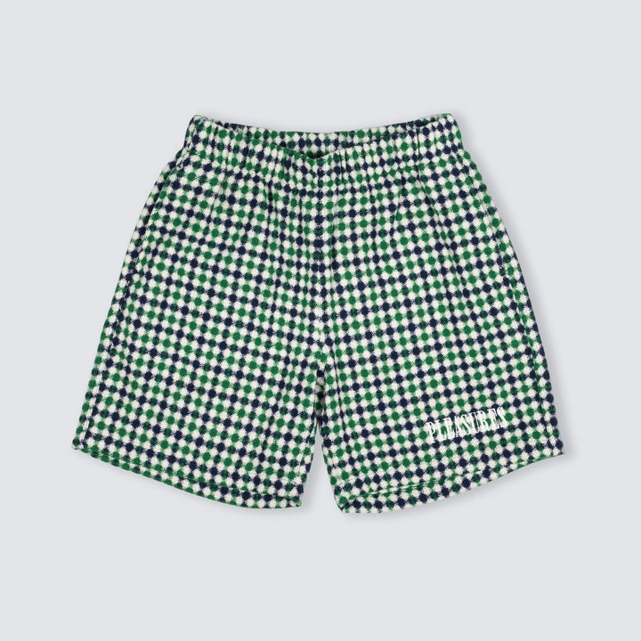 PLEASURES MISQUOTE SHORTS  - NAVY