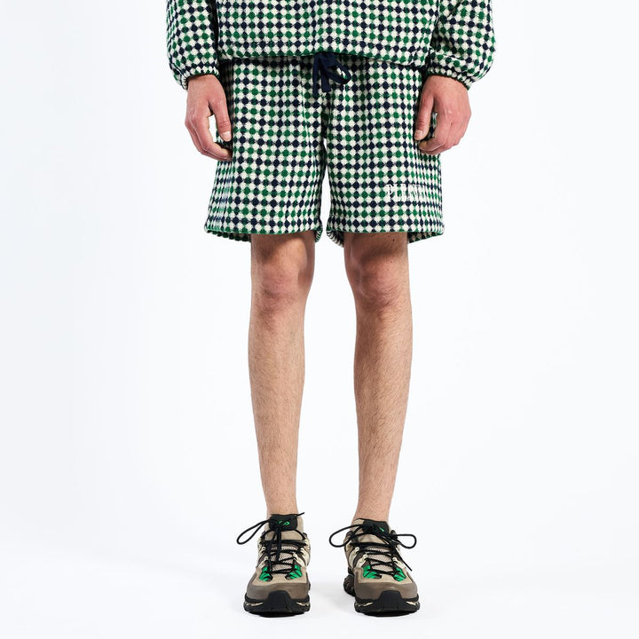 PLEASURES MISQUOTE SHORTS  - NAVY