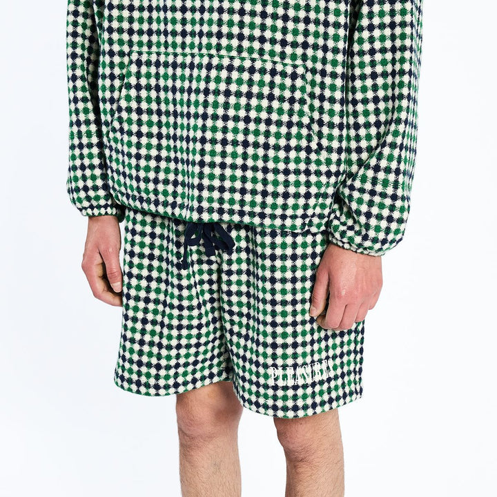 PLEASURES MISQUOTE SHORTS  - NAVY