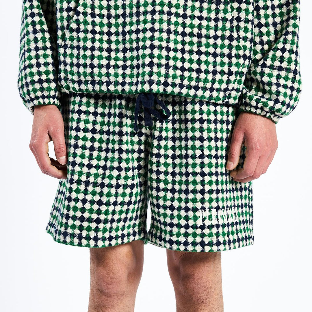 PLEASURES MISQUOTE SHORTS  - NAVY