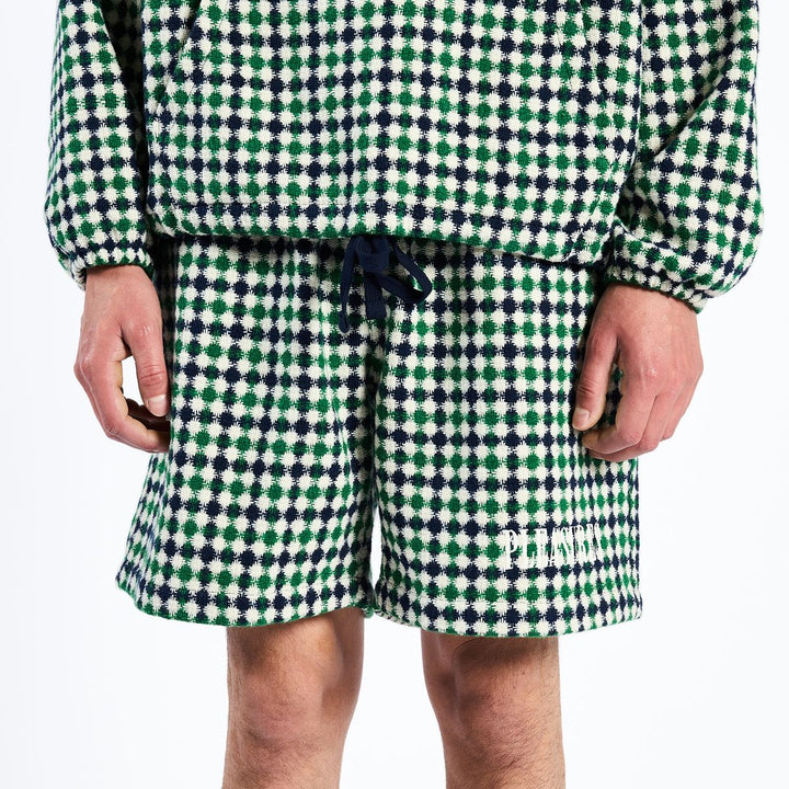 PLEASURES MISQUOTE SHORTS  - NAVY