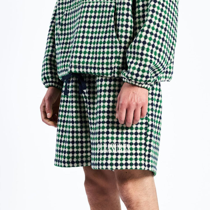 PLEASURES MISQUOTE SHORTS  - NAVY
