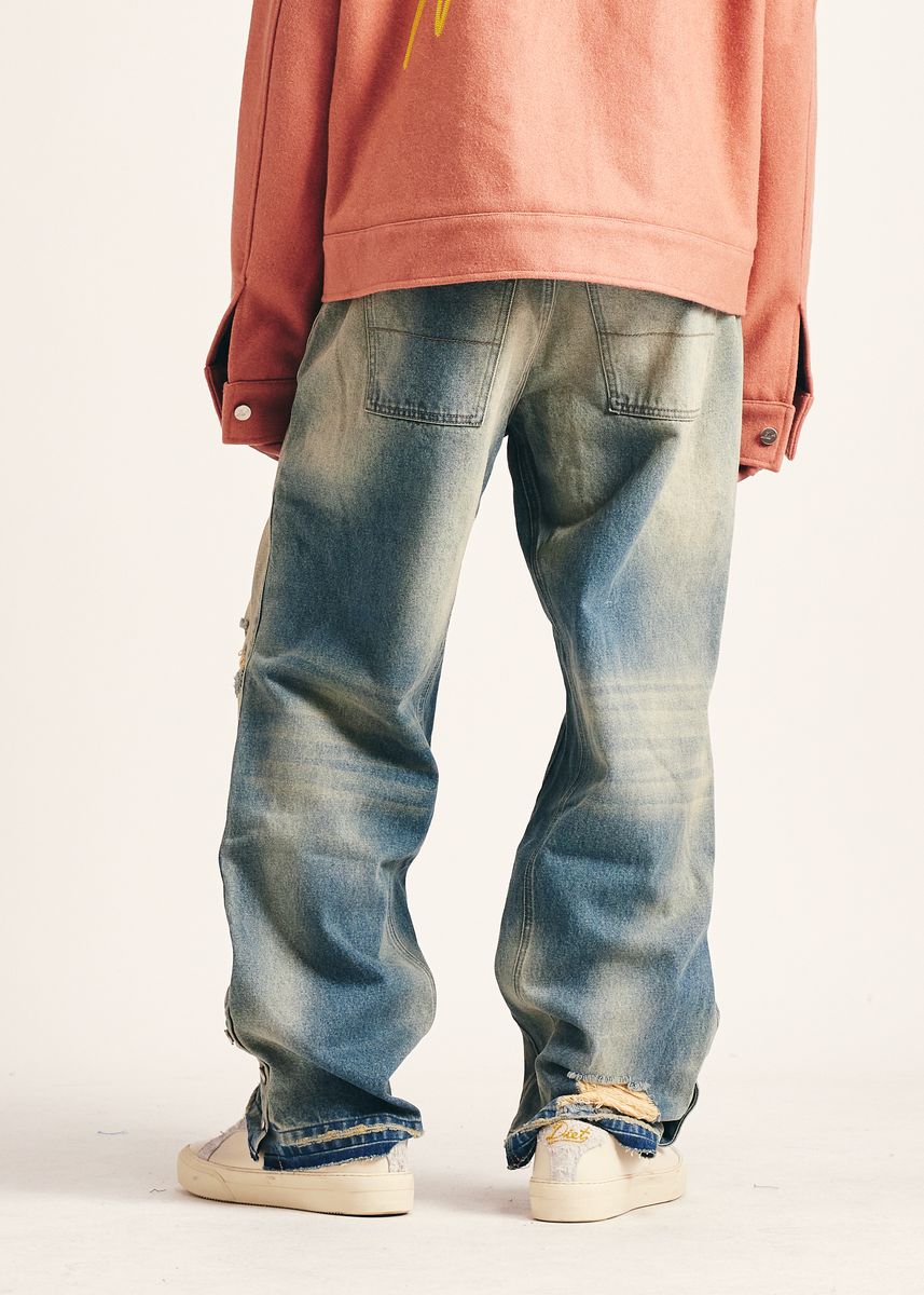 Diet Starts Monday Distressed Denim - Washed Indigo
