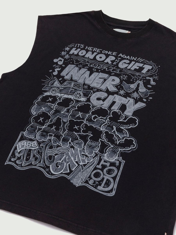 Honor The Gift Block Party Cut-Off - Black