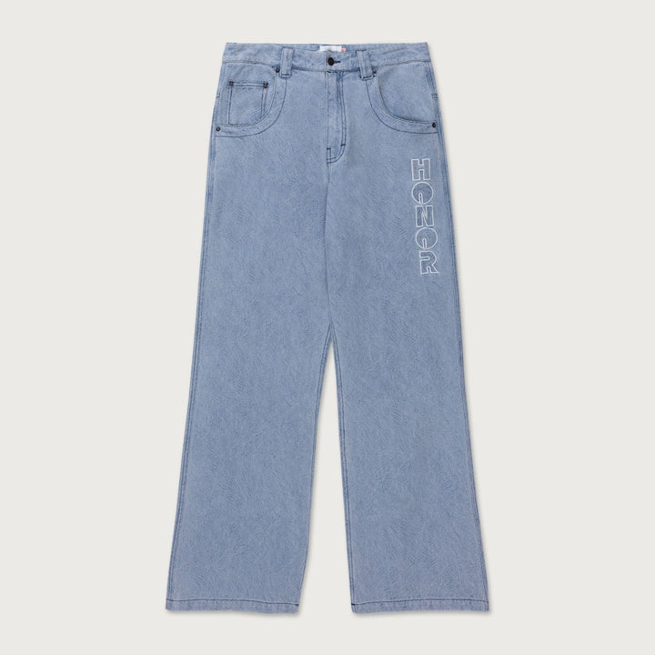 Honor The Gift Indigo Wide Leg - Light Indigo