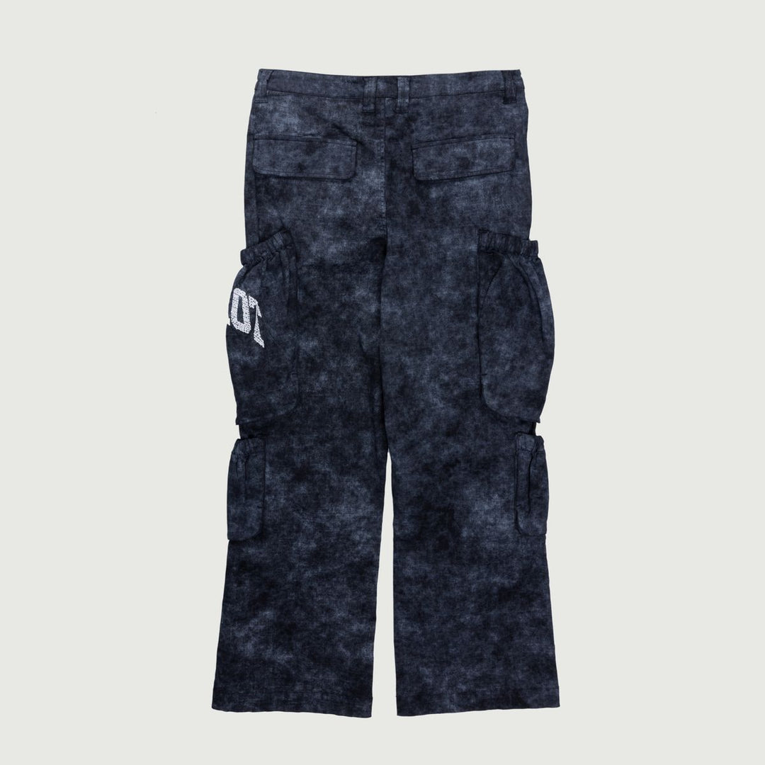 Honor The Gift Twill Cargo Wide Leg - Black