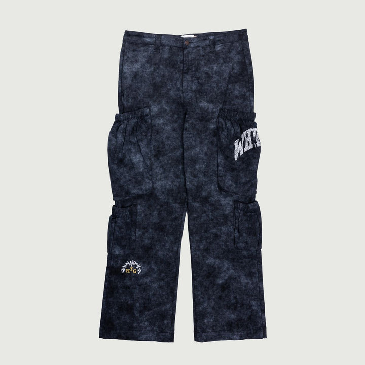 Honor The Gift Twill Cargo Wide Leg - Black