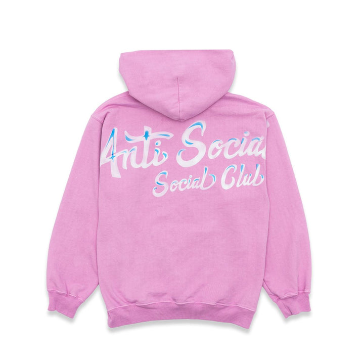 Anti Social Social Club AIRBRUSHED HOODIE - Pink