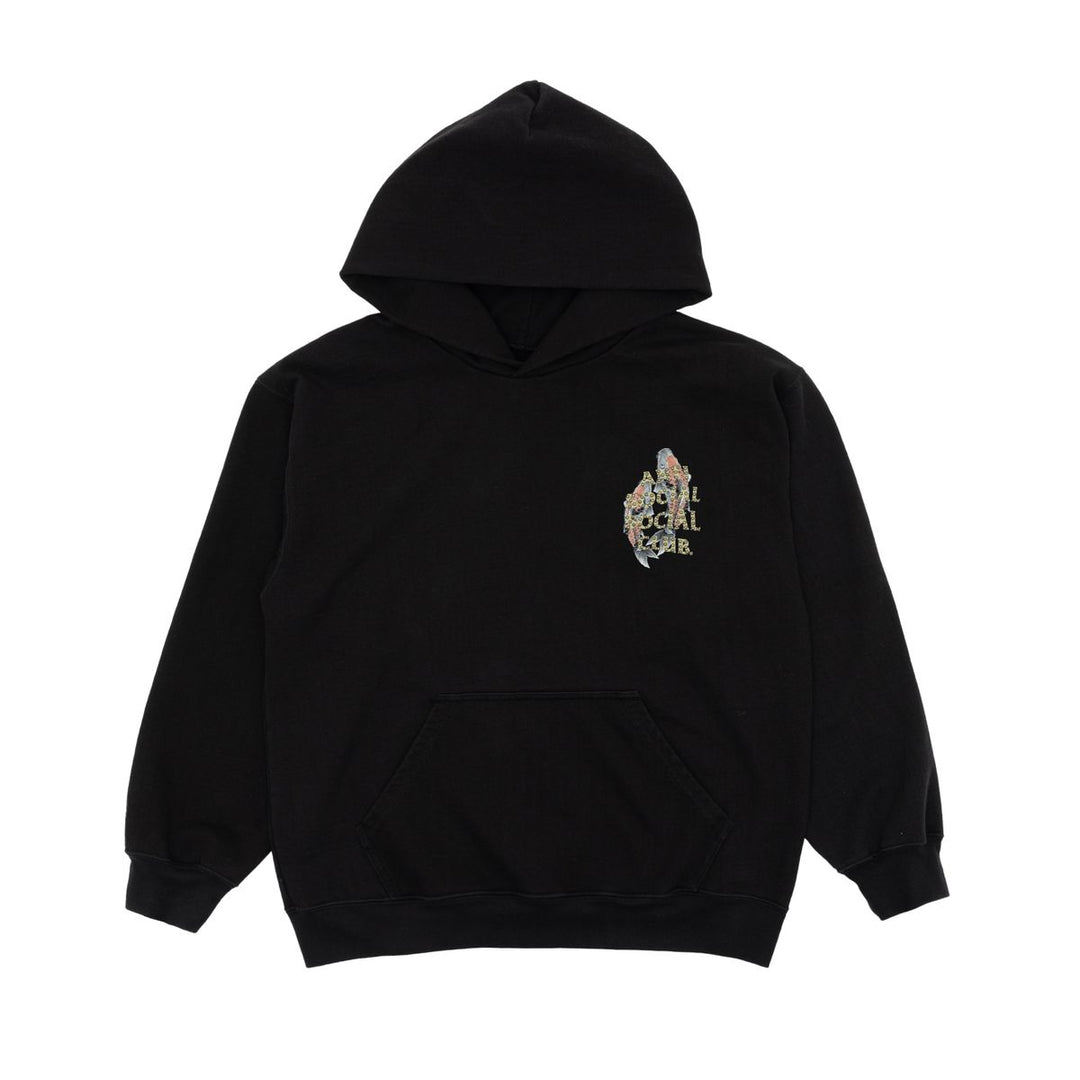 Anti Social Social Club STUDDED MIND GAMES HOODIE - Black