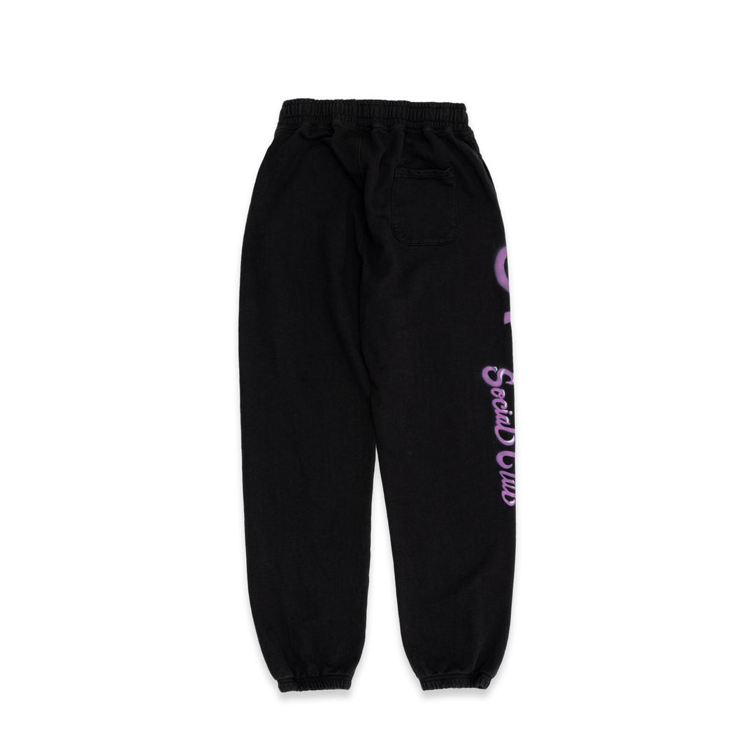 Anti Social Social Club AIRBRUSH MIND GAMES SWEATS - Black