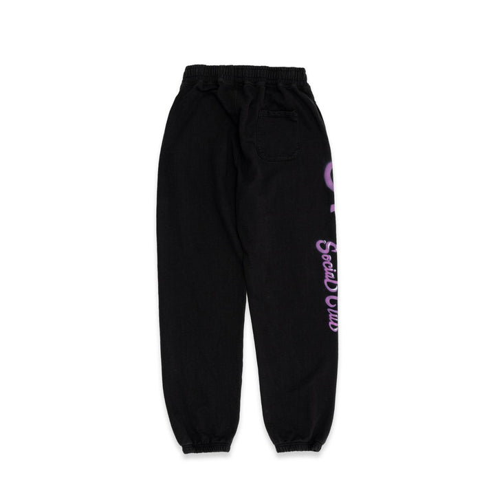 Anti Social Social Club AIRBRUSH MIND GAMES SWEATS - Black