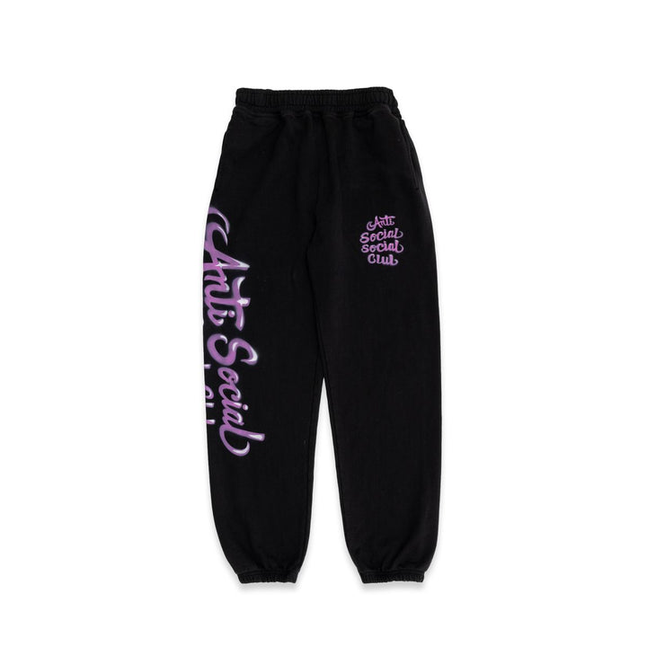 Anti Social Social Club AIRBRUSH MIND GAMES SWEATS - Black