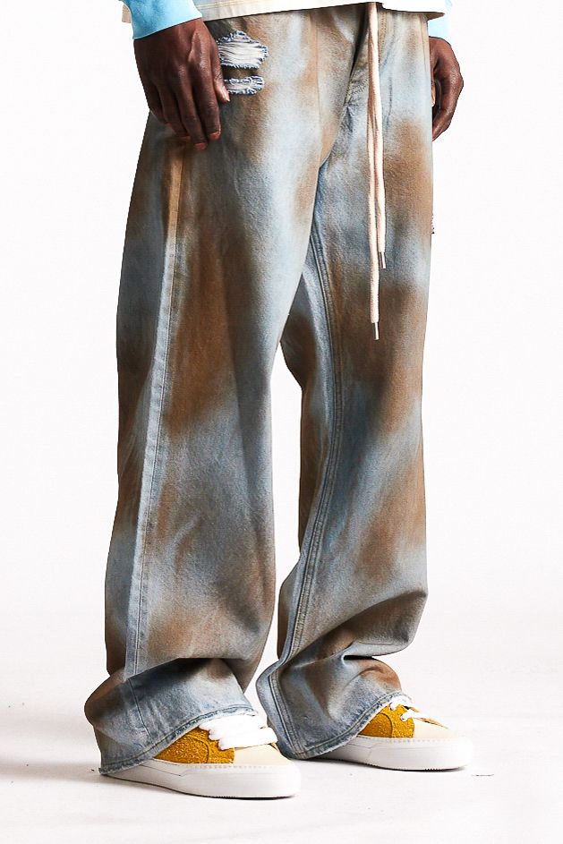 Diet Starts Monday Arch Diet Denim - Mud Washed