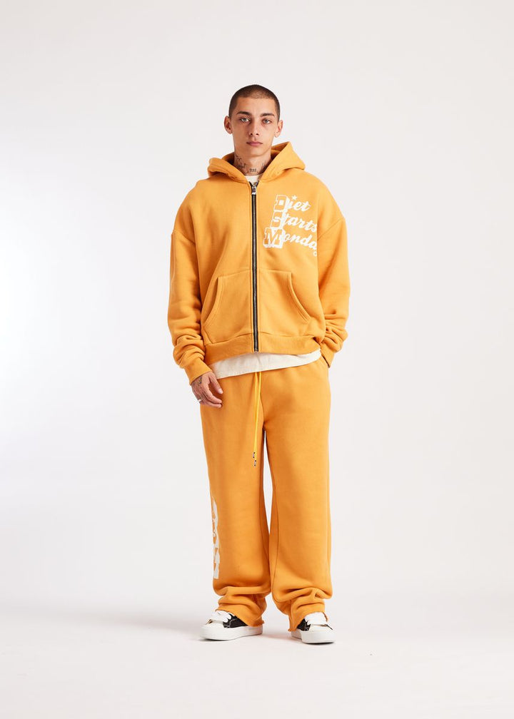 Diet Starts Monday Star Sweatpants - Yellow