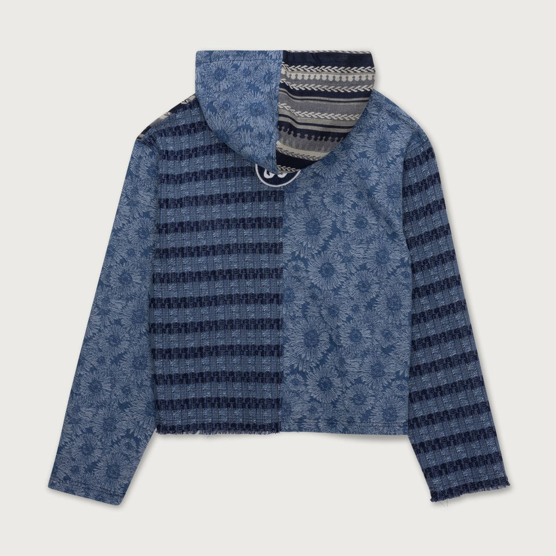 Honor The Gift Indigo Tapestry Hoodie - Indigo