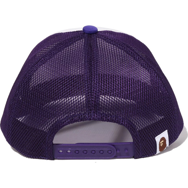 BAPE CRYSTAL MESH CAP M PURPLE