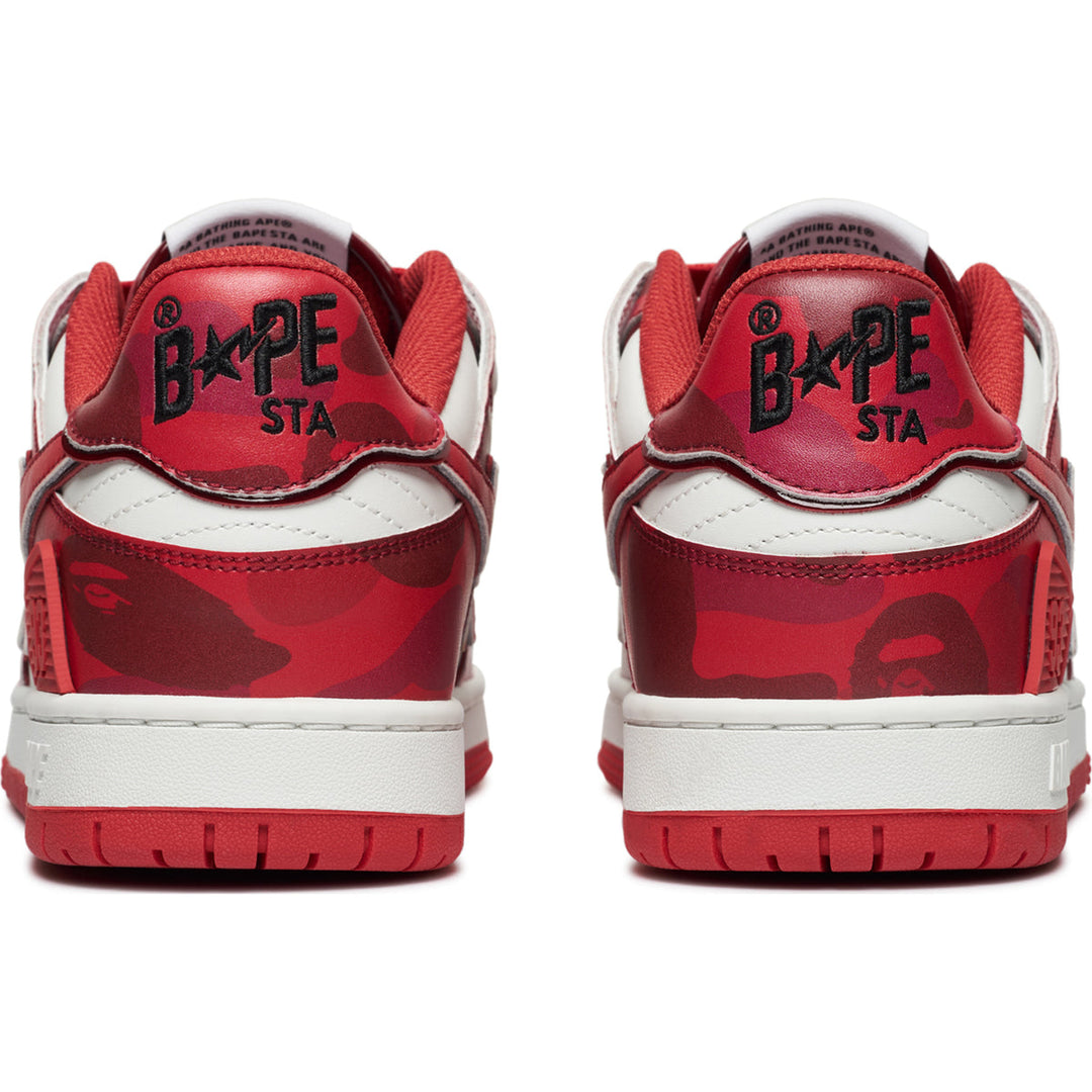 BAPE SK8 STA #1 MENS Sneakers - Red