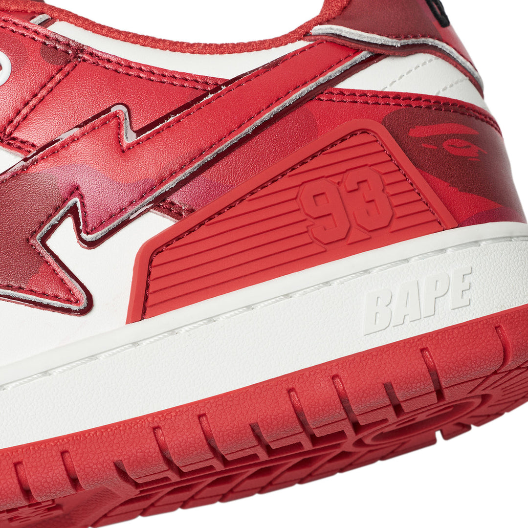 BAPE SK8 STA #1 MENS Sneakers - Red