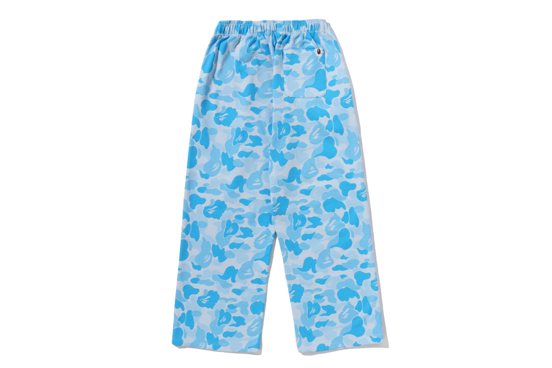 BAPE ICY BAPE ABC CAMO RELAXED FIT SWEATPANTS SAX