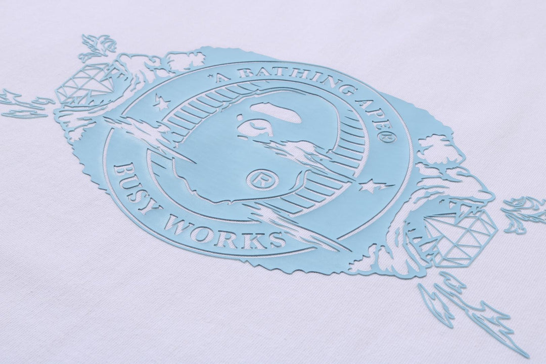 BAPE ICY BAPE TEE M WHITE