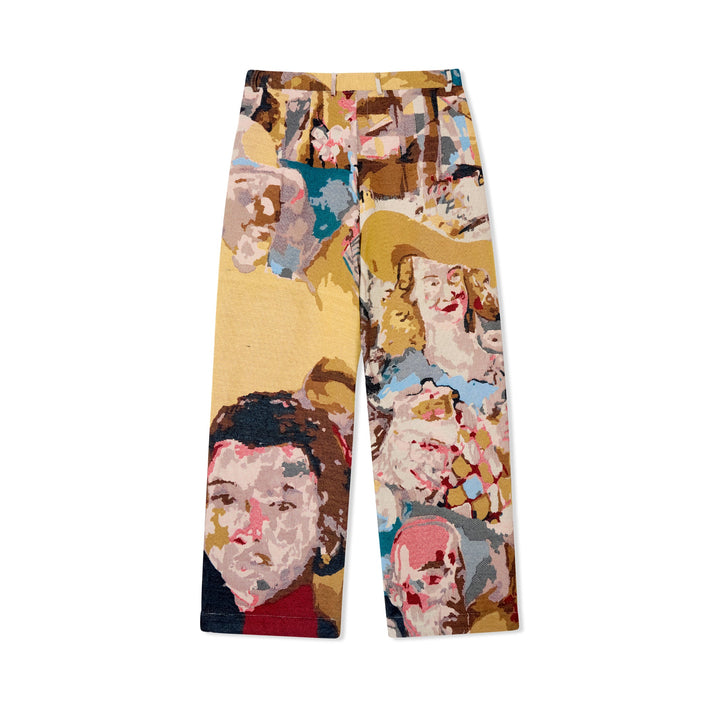 KidSuper Studios Jacquard Paintings Double Pleated Trouser - Multi