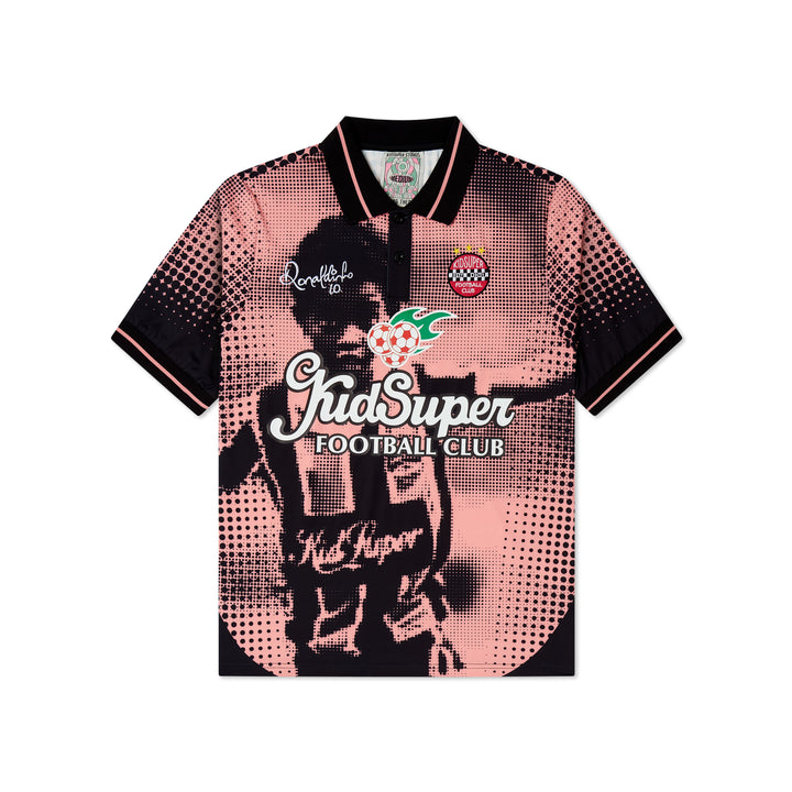 KidSuper Studios KidSuper x Ronaldinho Soccer Jersey - Black/Red