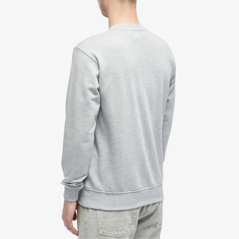Comme des Garçons SHIRT x Lacoste Large Croc Crew Sweat - Top Grey & Gold