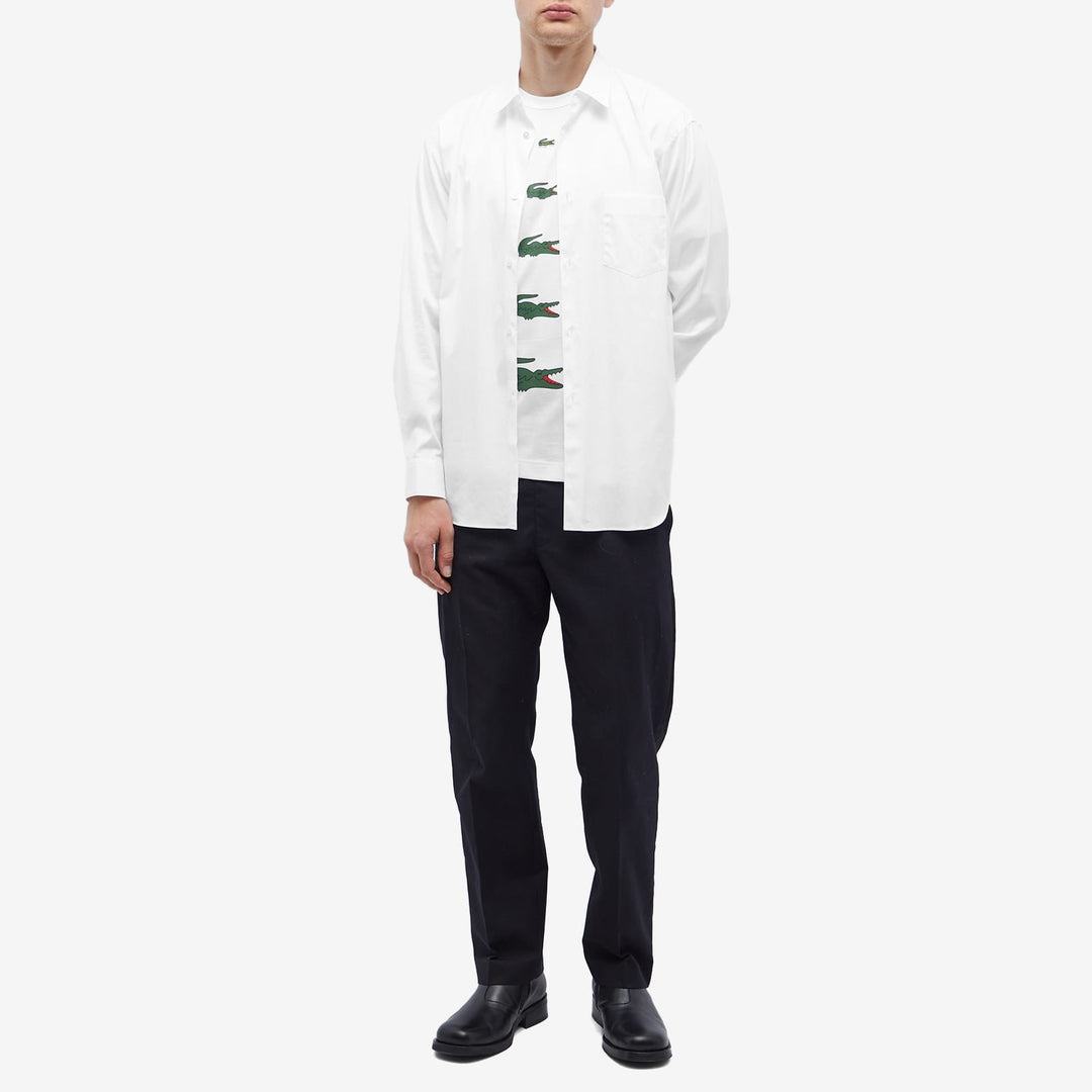Comme des Garçons SHIRT x Lacoste Multi Croc T-Shirt - White