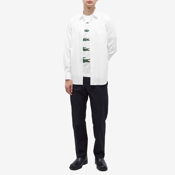 Comme des Garçons SHIRT x Lacoste Multi Croc T-Shirt - White