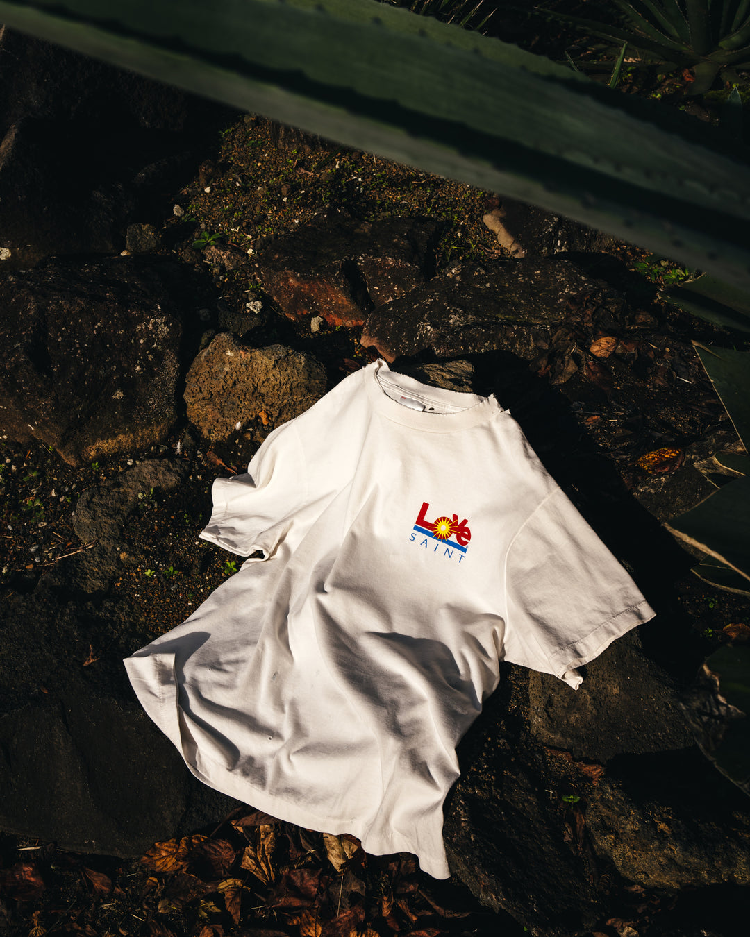 Saint Micheal Love Tee - White