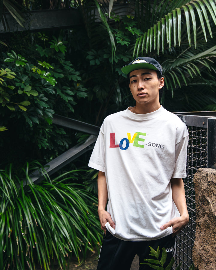 Saint Micheal Love Song Tee - White