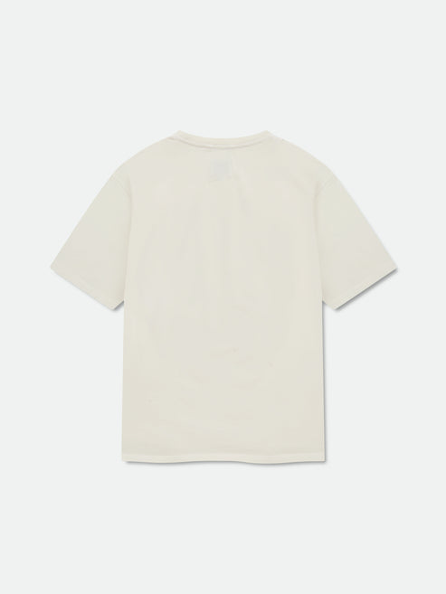 Rhude Pit Stop Tee - Vintage White/ Red / Blue 6188