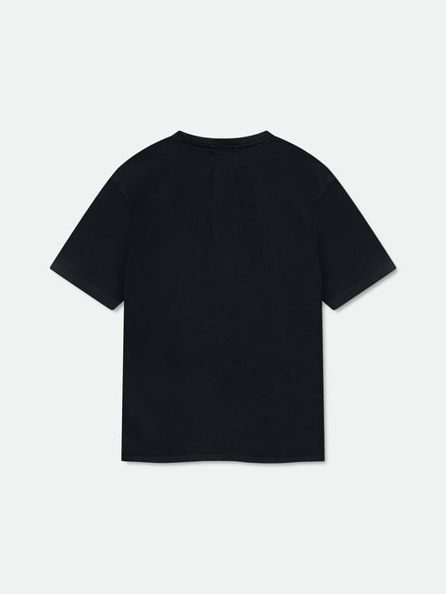 Rhude Pit Stop Tee - Vintage Black/ Red / Blue 6187