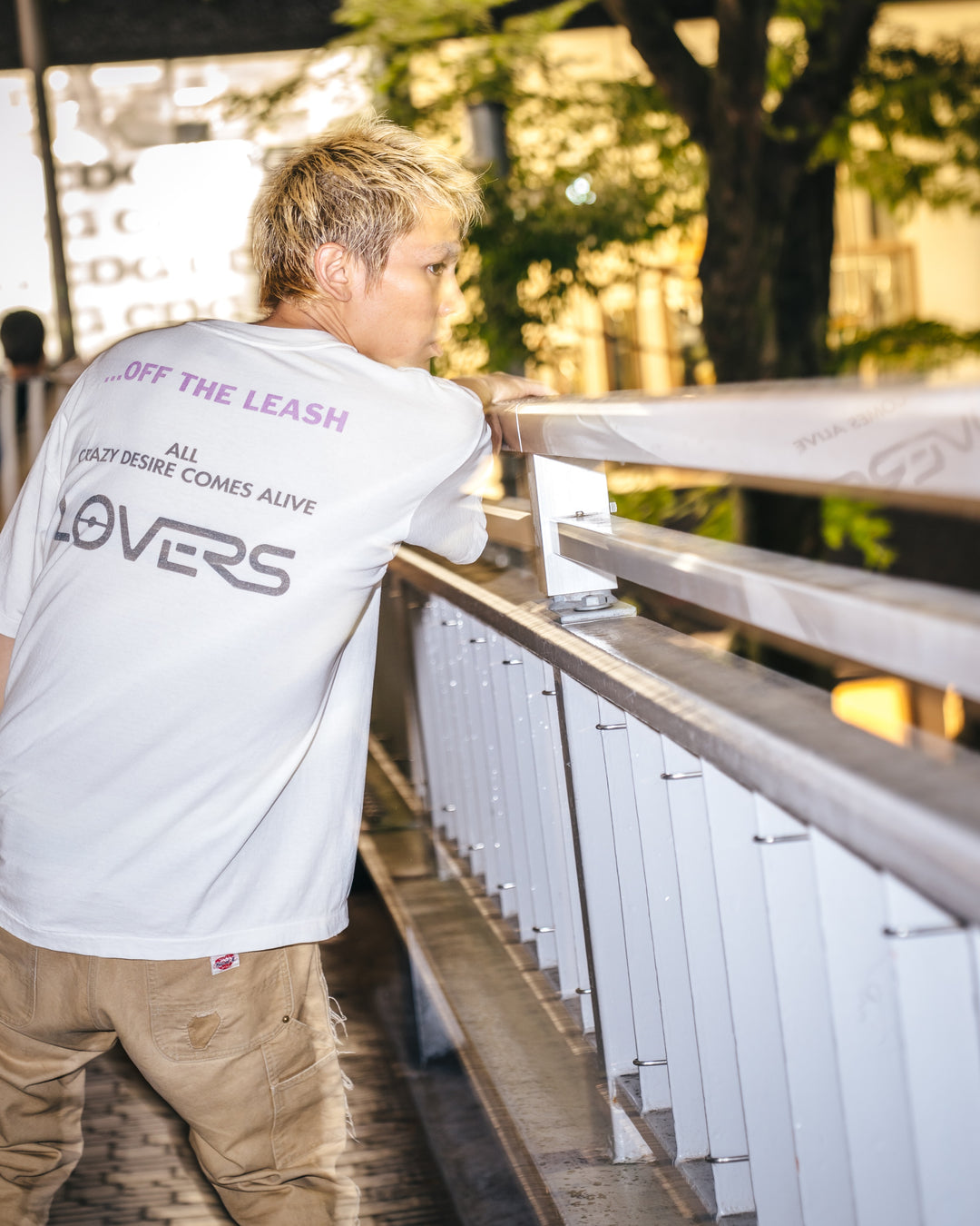 Saint Micheal X SORAYAMA Lovers SS Tee - White