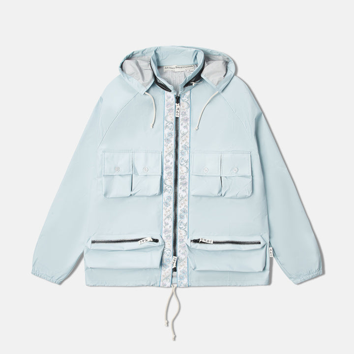 Abc. Waterproof Nylon Taffeeta Spring Jacket - Light Blue