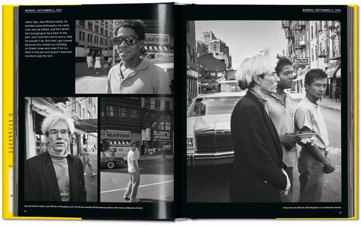 Warhol on Basquiat. The Iconic Relationship Told in Andy Warhol’s Words and Pictures - Hardcover, Taschen